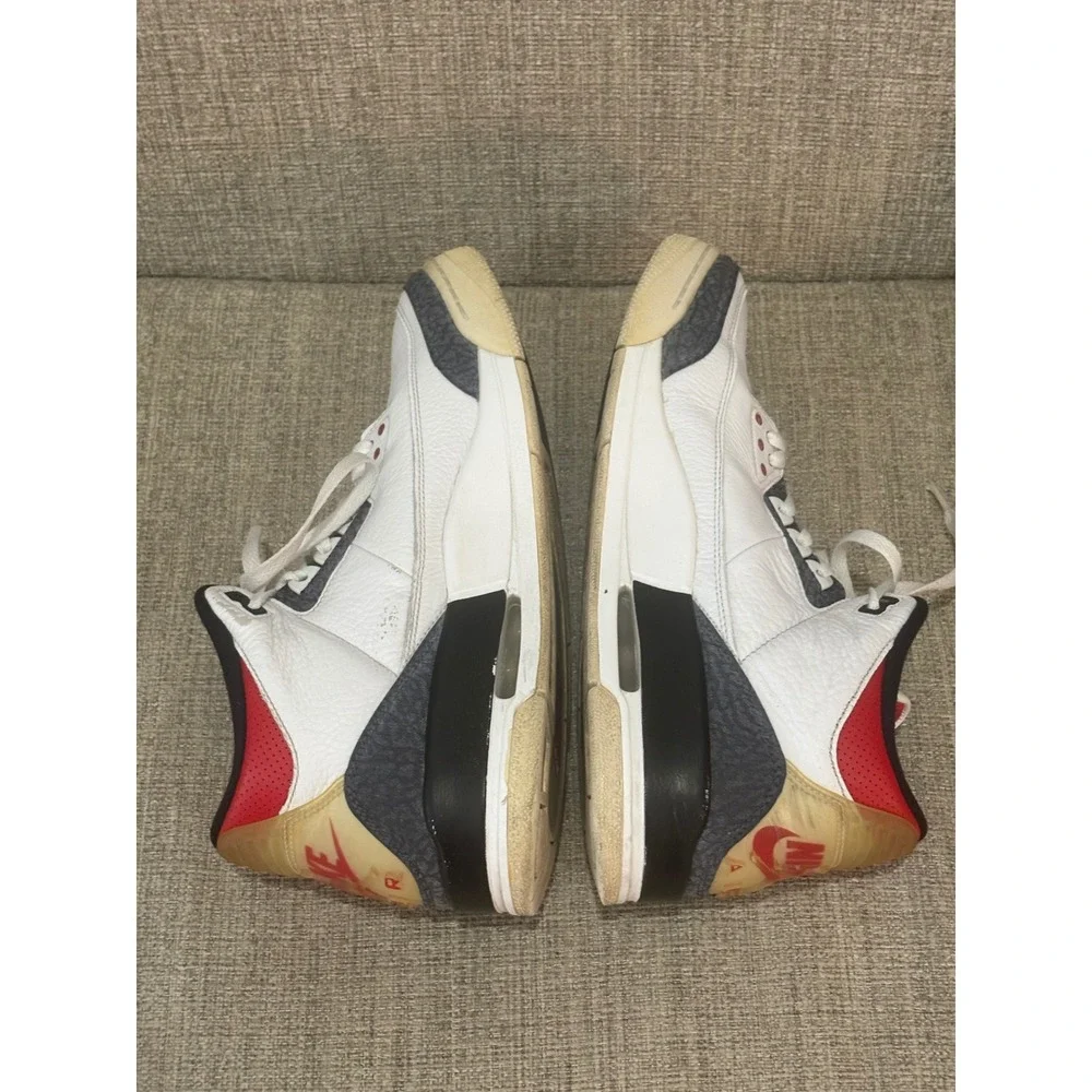 Nike Air Jordan 3 Retro SE Denim Fire Red White CZ6431-100 Mens 12